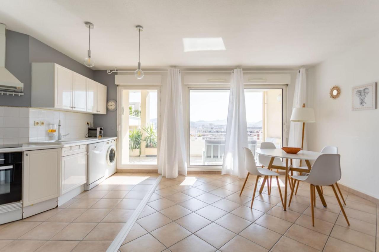 Appartement Standing Marseille 2 Chambres 6 Pers Clim Parking Jo Dış mekan fotoğraf